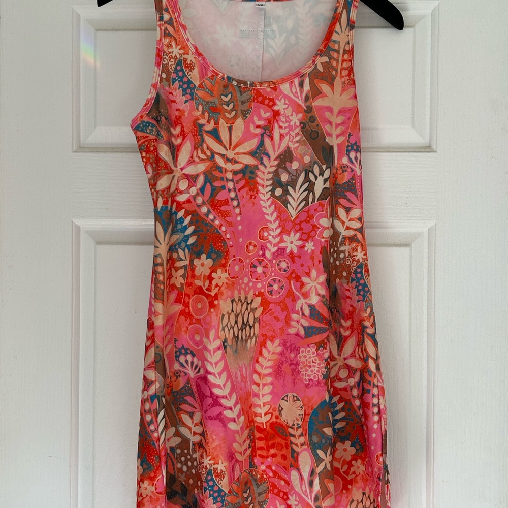 Nuu Muu Floral Sleeveless Athletic Dress